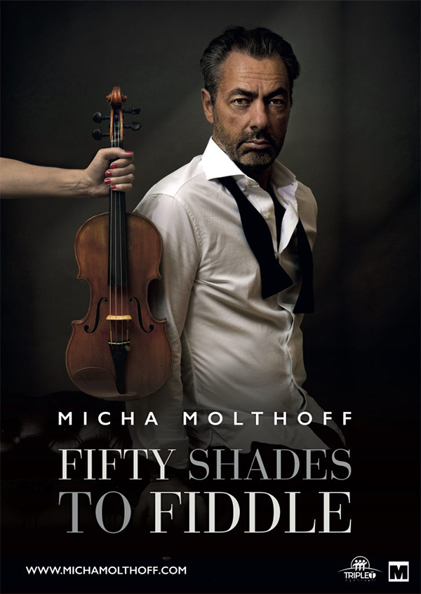 Poster Micha Molthoff - 50 Shades to Fiddle